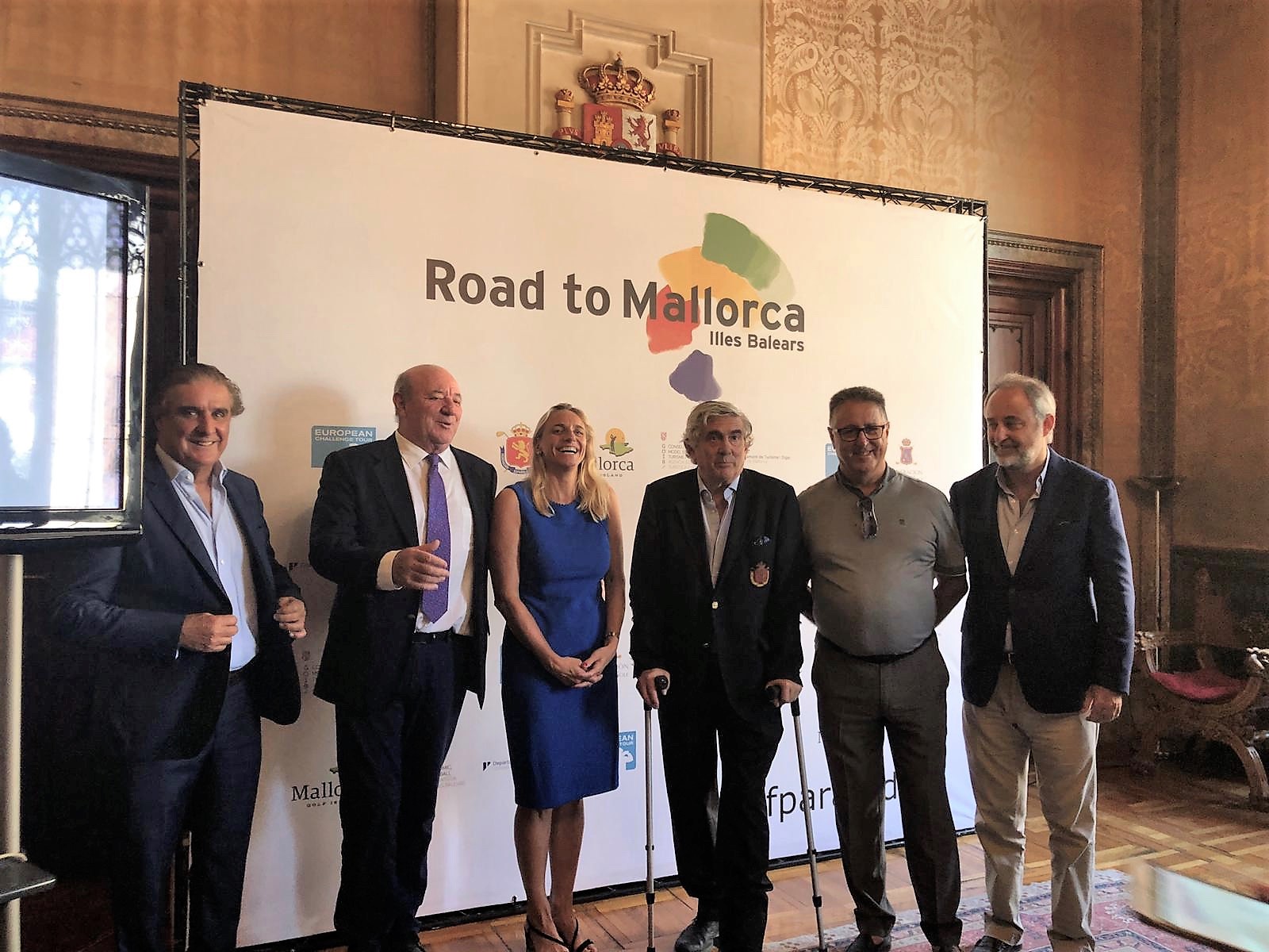 La FEHM asiste a la presentación de la gran final del Challenge Tour de golf, que se celebrará en Mallorca los próximos 4 años
